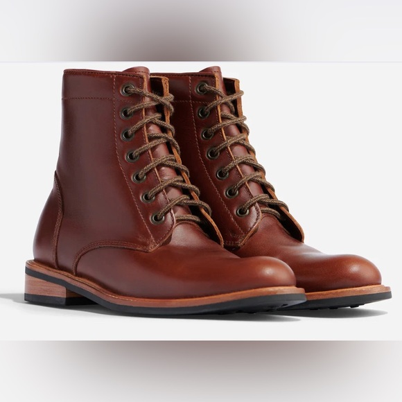 NEW Nisolo Amalia All-weather Boots in Brandy - Picture 4 of 9
